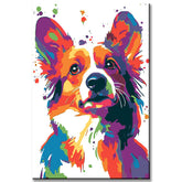 Paint by Numbers Pop Art Dogs